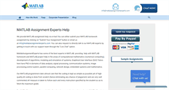Desktop Screenshot of matlabassignmentexperts.com